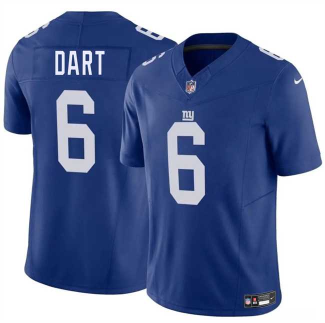 Men & Women & Youth New York Giants #6 Jaxson Dart Blue 2025 Draft F.U.S.E. Vapor Untouchable Limited Stitched Jersey,We sell and wholesale Men & Women & Youth New York Giants #6 Jaxson Dart Blue 2025 Draft F.U.S.E. Vapor Untouchable Limited Stitched Jersey on line form chian!